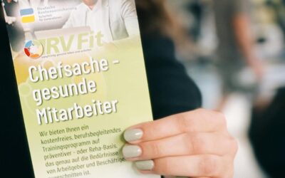 RV FIT- Das Programm der deutschen Rentenversicherung speziell für Berufstätige zur Verbesserung der Gesundheit